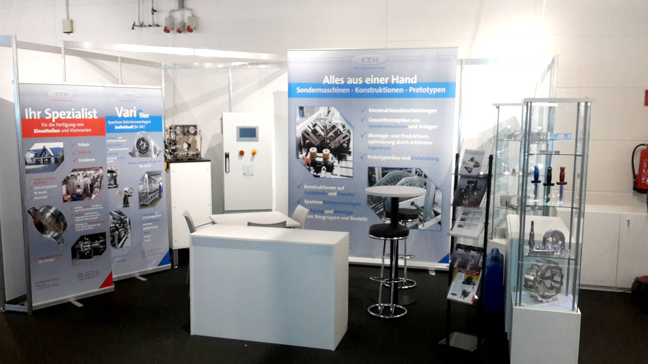 FZH Engineering GmbH auf der FMB - Zulieferermesse Maschinenbau 2018